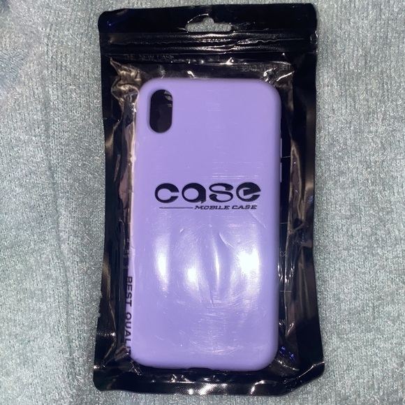 Purple IPhone XR Jelly Phone Case - Picture 2 of 2